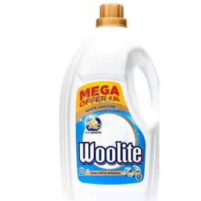 Woolite Extra White Brillance washing gel for white laundry 75 doses of 4.5 l