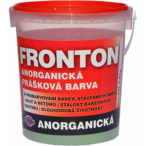 Fronton powdered color for building mixtures of mortar and concrete, 0551 green, 800 g
