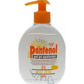 Mika Panthenol 6% with Aloe Vera gel after sunbathing 300 ml with pump