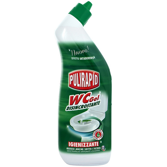 Pulirapid Wc Gel Cleaning Gel for Toilet Bowls with Sea Scent 750 ml