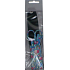 Manicure blue with bubbles, dyed tools 10555
