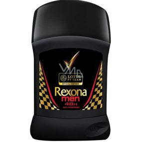 Rexona Men Adrenaline Lotus F1 Team Special Edition antiperspirant deodorant stick for men 50 ml