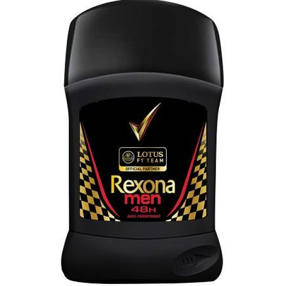 Rexona Men Adrenaline Lotus F1 Team Special Edition antiperspirant deodorant stick for men 50 ml