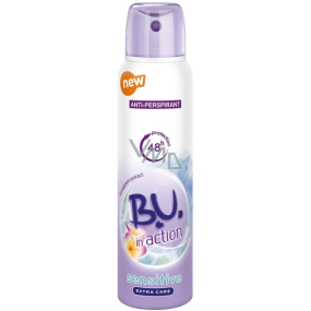BU In Action Sensitive antiperspirant deodorant spray for women 150 ml