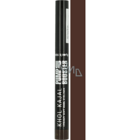 Miss Sports Pump Up Booster Khol Kajal Eye Pencil 002 Deep Brown 2.2 g