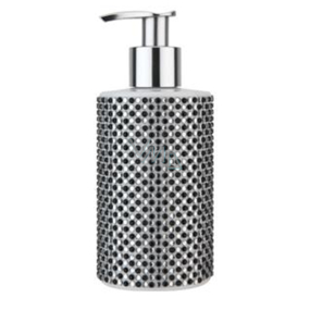 Vivian Gray Diamond Black & White Luxury liquid soap with a 250 ml dispenser