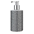 Vivian Gray Diamond Black & White Luxury Liquid Soap with Dispenser 250 ml