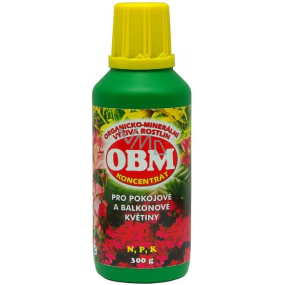 OBM Organic and mineral plant nutrition concentrate for indoor and balcony plants 300 g