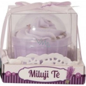 Albi Relax Bath Cake with Lavender Fragrance I Love You