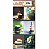 Wall stickers stones with anthurium 60 x 32 cm
