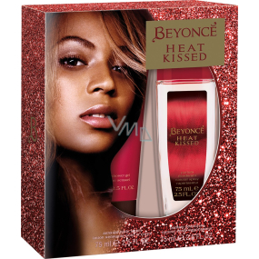 Beyoncé Heat Kissed perfumed deodorant glass for women 75 ml + body lotion 75 ml, cosmetic set