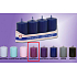 Lima Candle smooth medium purple cylinder 40 x 70 mm 4 pieces