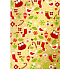 Ditipo Gift wrapping paper 70 x 500 cm Christmas golden birds, gifts2033913