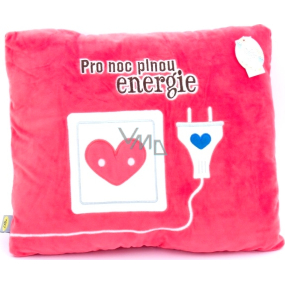 Albi Humorous pillow big Night full of energy 36 cm x 30 cm