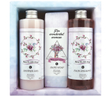 Bohemia Gifts Boho Style & Gentleman Darts and Roses shower gel 250 ml + toilet soap 145g + hair shampoo 250 ml cosmetic set