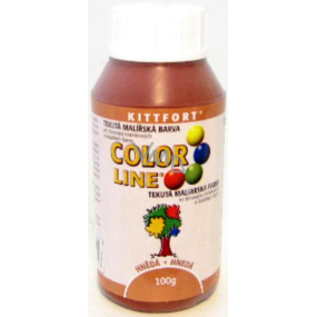 Kittfort Color Line liquid paint brown 100 g