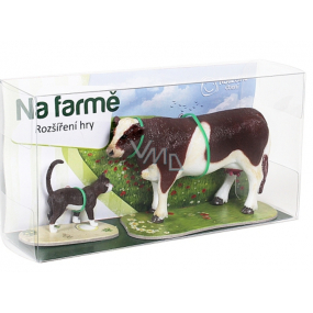 Albi Magic reading interactive game extension On the farm 2 set of animals cow and cat, age 3+