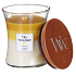 WoodWick Trilogy Fruits of Summer - Scented Candle with Wooden Wick and Lid Glass Medium 275 g