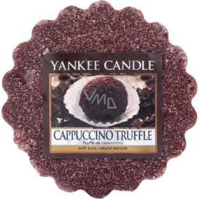 Yankee Candle Cappuccino Truffle - Coffee praline fragrance wax for aroma lamp 22 g