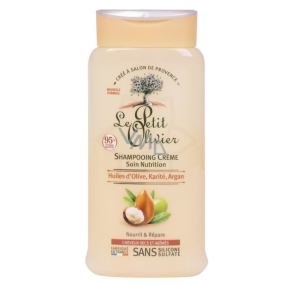 Le Petit Olivier Olive, shea butter and argan oil shampoo for dry and brittle hair 250 ml