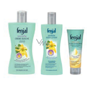 Fenjal Moringa shower cream 200 ml + body lotion 200 ml + Premium Intensive hand cream 75 ml, cosmetic set