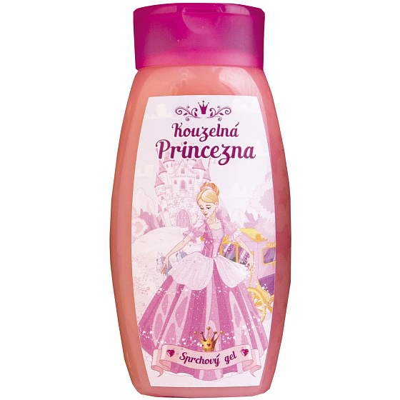 Bohemia Gifts Kids Magic Princess Shower Gel for Kids 250 ml