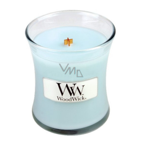 WoodWick Pure Comfort - Purity and Comfort Scented Candle with Wooden Wick and Glass Small Lid 85 g