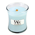 WoodWick Pure Comfort - Purity and Comfort Scented Candle with Wooden Wick and Glass Small Lid 85 g