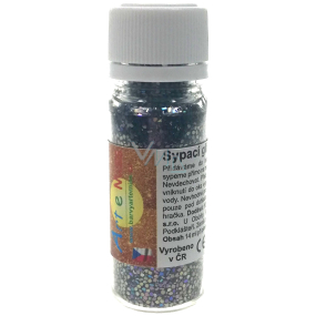 Art e Miss Sprinkler glitter for decorative use Gray-multi color 14 ml