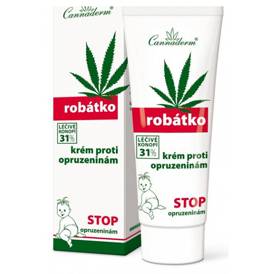 Cannaderm Robátko sore throat 75 g