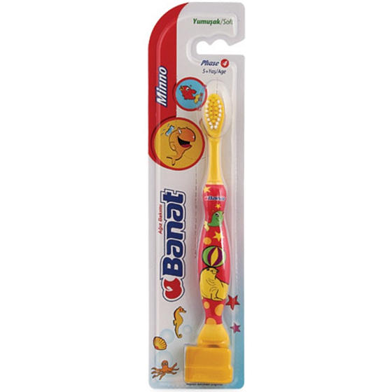 Banat Minno Soft toothbrush for children aged 5 and above