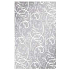 Ditipo Gift wrapping paper 70 x 200 cm Luxury silver white lines