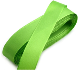 Nekupto Fabric taffeta ribbon green 3 mx 15 mm