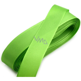 Nekupto Fabric Ribbon Taffeta Green 3 m x 15 mm