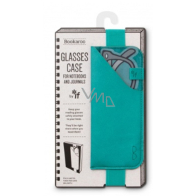 If Bookaroo Glasses Case glasses case with elastic for book/notebook turquoise 262 x 210 x 10 mm