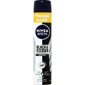 Nivea Men Black & White Invisible Original antiperspirant deodorant spray for men 200 ml