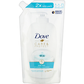 Dove Liquid Soap Care & Protect Refill, 500 ml