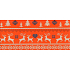 Albi Envelope greeting card Knitted pattern 9 x 19 cm