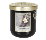 Heart & Home Black Vanilla Soy scented candle medium burning up to 30 hours 115 g