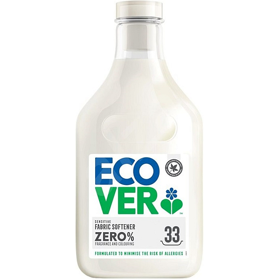 ECOVER Sensitive Fabric Softener Zero % eco-friendly fabric softener 33 doses 1 l