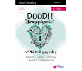 Ditipo Krasopísanka Doodle - Decorate your notebook 1 pre-printed Czech words to practice 36 pages