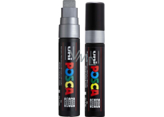 Posca Universal acrylic marker with extra wide, straight tip 15 mm Silver PC-17K