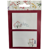 Albi Self-adhesive notepads Meadow flowers 2 notepads 7,5 x 5 cm