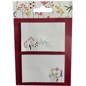 Albi Self-adhesive notepads Meadow flowers 2 notepads 7,5 x 5 cm