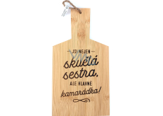Albi Board with dedication Great sister 14 x 26,5 x 1 cm