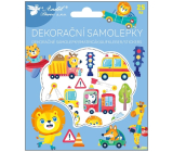 Decorative stickers Transport 13 x 15,5 cm 25 pieces
