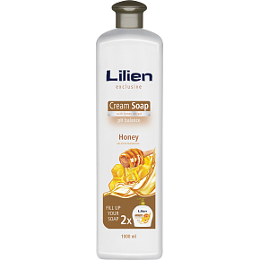 Lilien Honey liquid soap, refill, 1 l
