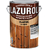 Lazurol Classic S1023 thin-film wood stain with oil content, 0080 mahogany, 4 l