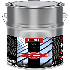 Formex S2003 primer for galvanized basic color for metal, 0110 gray, 9 l