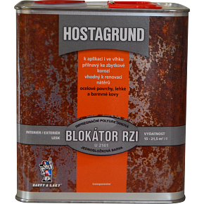 Hostagrund U2161 Rust Blocker Primer for Metal, 2.5 l